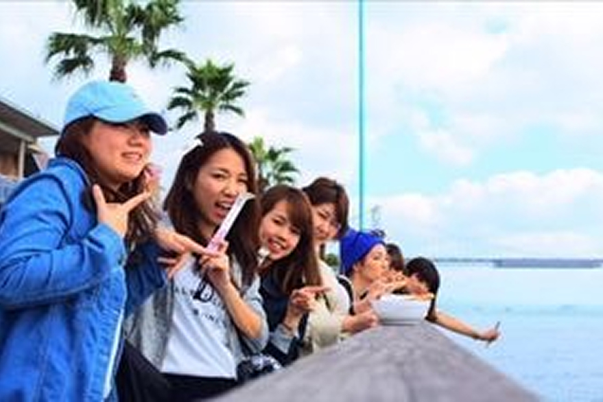 写真:目標達成で院内旅行