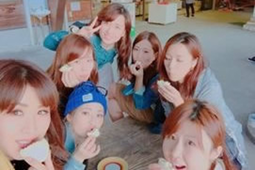 写真:目標達成で院内旅行