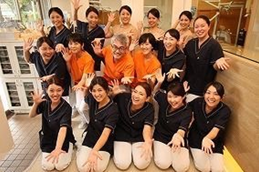 写真:チームワーク抜群のスタッフ