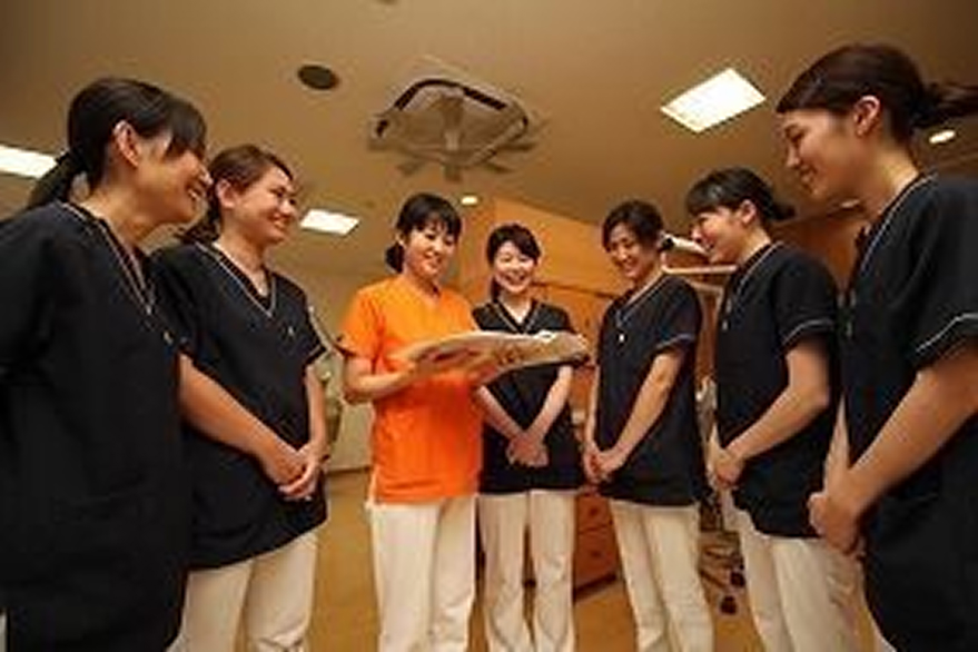 写真:チームワーク抜群のスタッフ